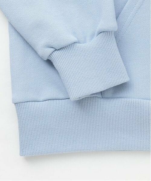 pom ponette junior / ポンポネット ジュニア パーカー | 【GOOD PRICE】クシュっと袖レタリング裏毛パーカ | 詳細6
