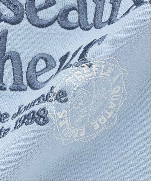 pom ponette junior / ポンポネット ジュニア パーカー | 【GOOD PRICE】クシュっと袖レタリング裏毛パーカ | 詳細8