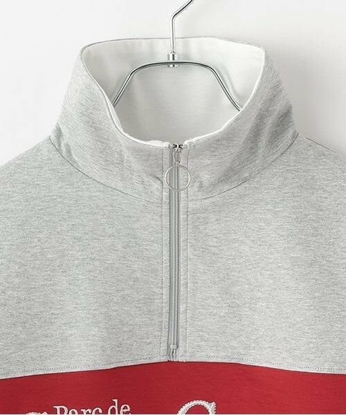 pom ponette junior / ポンポネット ジュニア スウェット | ハーフZIPトップス | 詳細2