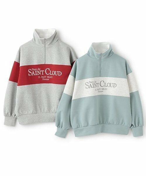 pom ponette junior / ポンポネット ジュニア スウェット | ハーフZIPトップス | 詳細8