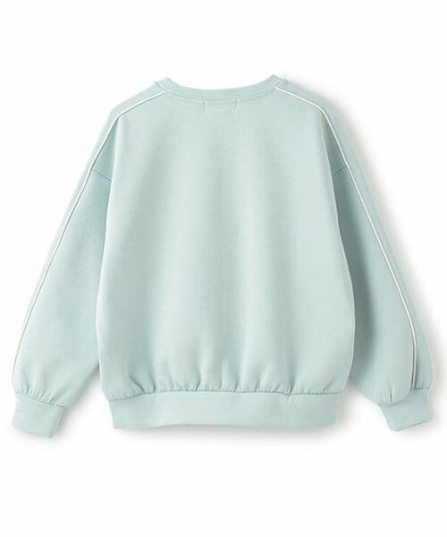 pom ponette junior / ポンポネット ジュニア スウェット | 【WEB限定】袖ラインロゴトップス | 詳細1