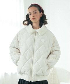 pom ponette junior / ポンポネット ジュニア ブルゾン | 【撥水】【家庭洗濯可】キルティングブルゾン