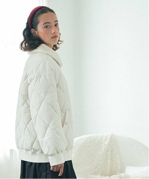 pom ponette junior / ポンポネット ジュニア ブルゾン | 【撥水】【家庭洗濯可】キルティングブルゾン | 詳細1