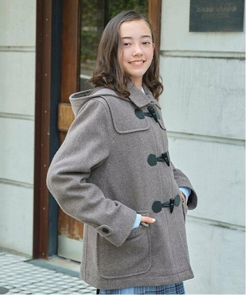 pom ponette junior / ポンポネット ジュニア その他アウター | ミドル丈ダッフルコート | 詳細2