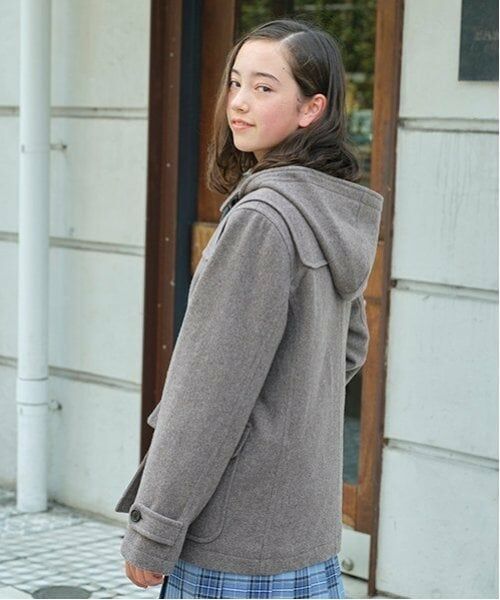 pom ponette junior / ポンポネット ジュニア その他アウター | ミドル丈ダッフルコート | 詳細3