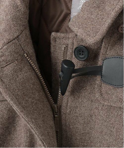 pom ponette junior / ポンポネット ジュニア その他アウター | ミドル丈ダッフルコート | 詳細9