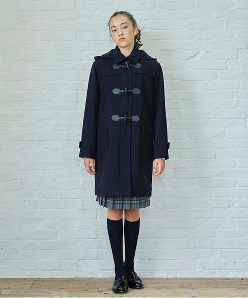 pom ponette junior / ポンポネット ジュニア その他アウター | ロング丈ダッフルコート | 詳細13