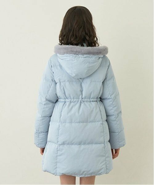 pom ponette junior / ポンポネット ジュニア その他アウター | 【撥水】【家庭洗濯可】Aラインダウンコート | 詳細2