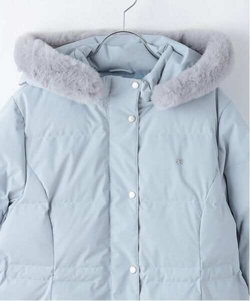 pom ponette junior / ポンポネット ジュニア その他アウター | 【撥水】【家庭洗濯可】Aラインダウンコート | 詳細7