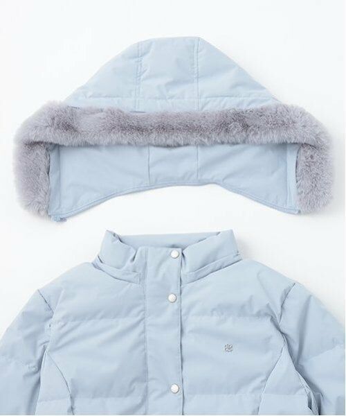 pom ponette junior / ポンポネット ジュニア その他アウター | 【撥水】【家庭洗濯可】Aラインダウンコート | 詳細9