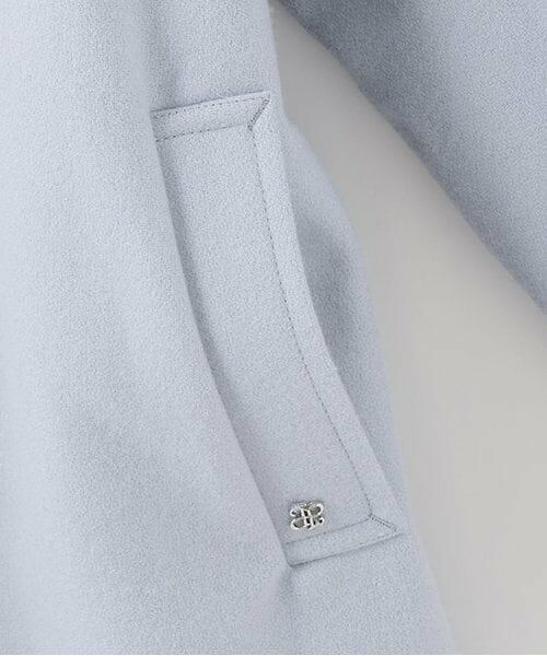 pom ponette junior / ポンポネット ジュニア その他アウター | ステンカラ-フーディウールコート | 詳細6