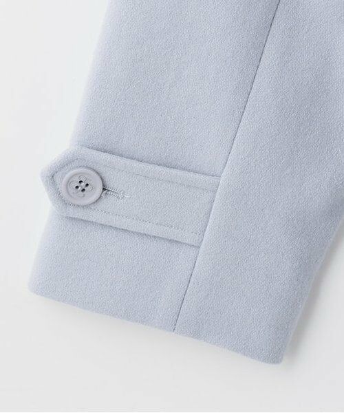 pom ponette junior / ポンポネット ジュニア その他アウター | ステンカラ-フーディウールコート | 詳細7