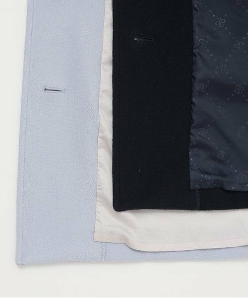 pom ponette junior / ポンポネット ジュニア その他アウター | ステンカラ-フーディウールコート | 詳細9