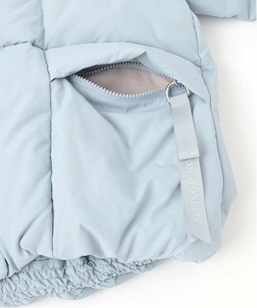 pom ponette junior / ポンポネット ジュニア ブルゾン | 【撥水】【家庭洗濯可】リボンチャームつきダウンジャケット | 詳細4