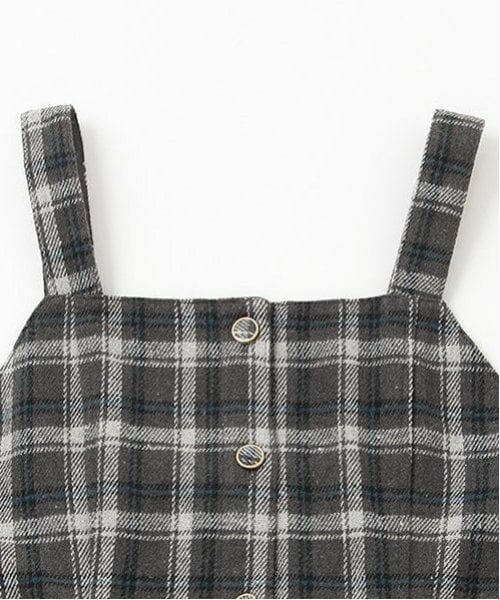 pom ponette junior / ポンポネット ジュニア ミニ丈・ひざ丈ワンピース | ニットプルオーバー×キャミワンピセット | 詳細4