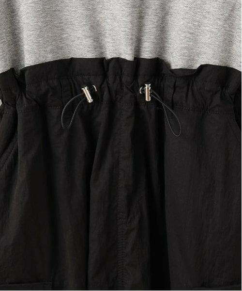 pom ponette junior / ポンポネット ジュニア ミニ丈・ひざ丈ワンピース | 【あったか】ハーフジップカーゴワンピース | 詳細4