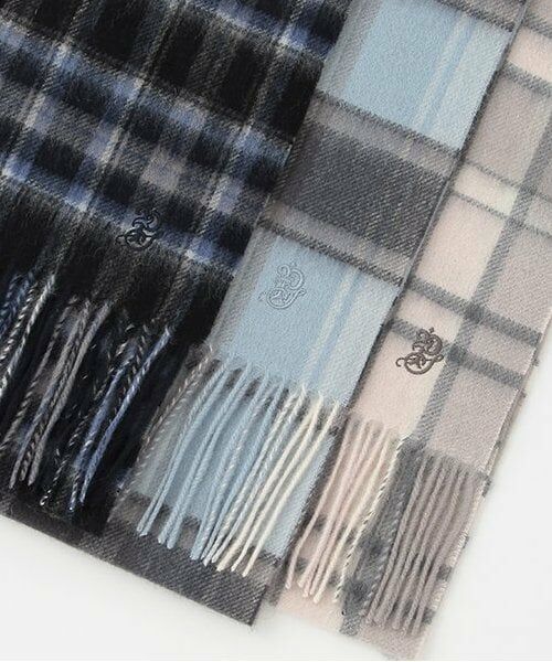 pom ponette junior / ポンポネット ジュニア マフラー・ショール・スヌード・ストール | カシミヤ混ウールマフラー | 詳細2