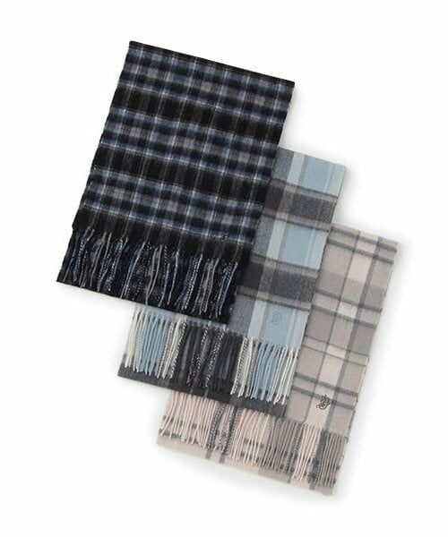 pom ponette junior / ポンポネット ジュニア マフラー・ショール・スヌード・ストール | カシミヤ混ウールマフラー | 詳細4