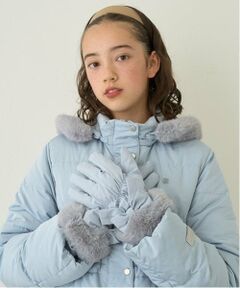 pom ponette junior / ポンポネット ジュニア 手袋 | ダウン手袋