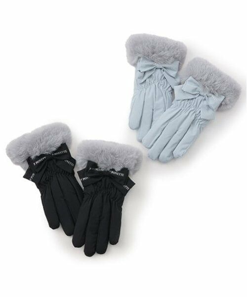 pom ponette junior / ポンポネット ジュニア 手袋 | ダウン手袋 | 詳細5