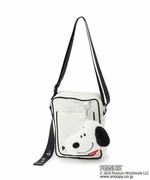 pom ponette junior / ポンポネット ジュニア ショルダーバッグ | 【PEANUTS】マスコットパスケース付ミニショルダー | 詳細1