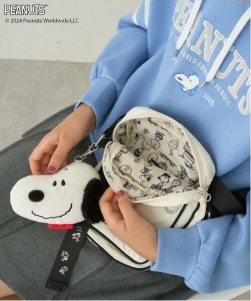 pom ponette junior / ポンポネット ジュニア ショルダーバッグ | 【PEANUTS】マスコットパスケース付ミニショルダー | 詳細14