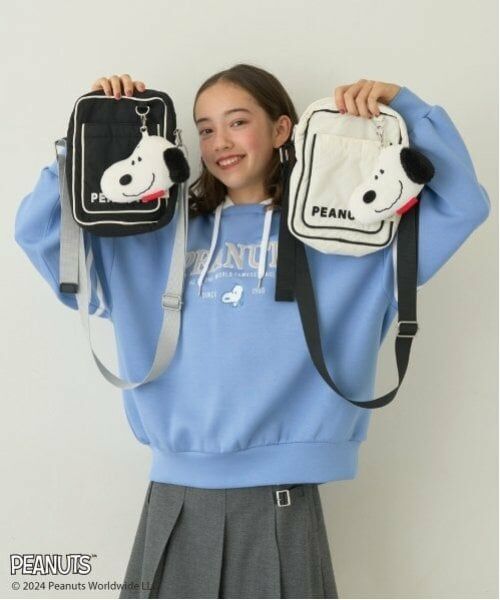 pom ponette junior / ポンポネット ジュニア ショルダーバッグ | 【PEANUTS】マスコットパスケース付ミニショルダー | 詳細15