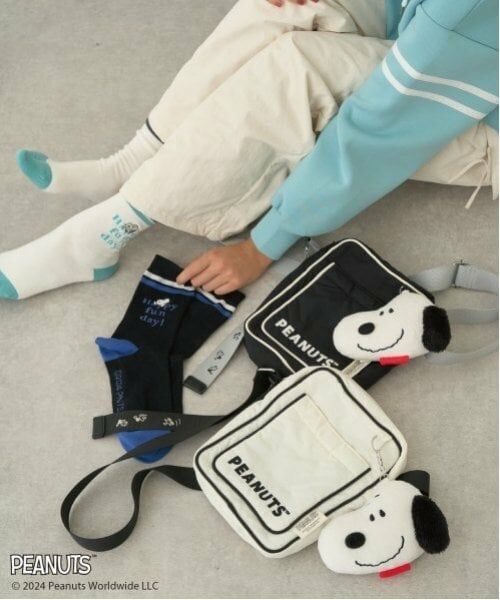 pom ponette junior / ポンポネット ジュニア ショルダーバッグ | 【PEANUTS】マスコットパスケース付ミニショルダー | 詳細19