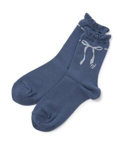 pom ponette junior / ポンポネット ジュニア ソックス | リボンクルーソックス