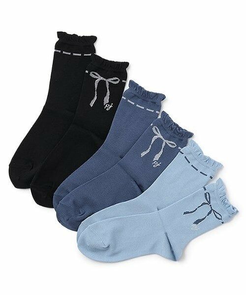 pom ponette junior / ポンポネット ジュニア ソックス | リボンクルーソックス | 詳細5