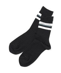 pom ponette junior / ポンポネット ジュニア ソックス | ライン入りクルーソックス