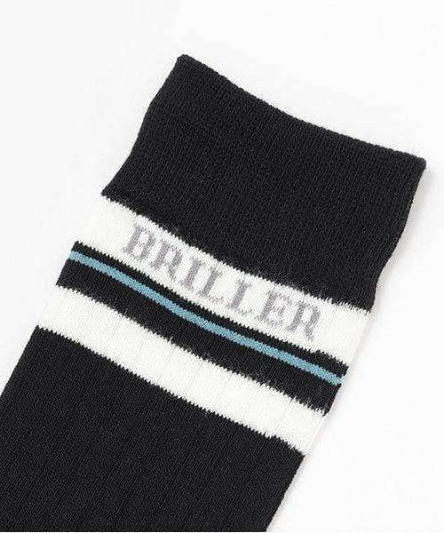 pom ponette junior / ポンポネット ジュニア ソックス | ライン入りクルーソックス | 詳細1