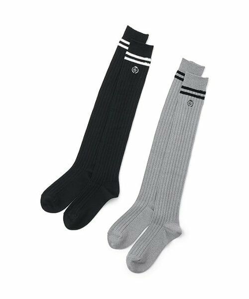 pom ponette junior / ポンポネット ジュニア ソックス | ライン入りニーハイソックス | 詳細4