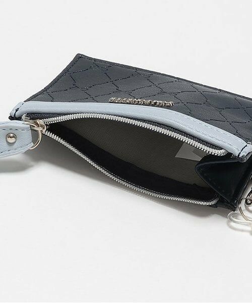 pom ponette junior / ポンポネット ジュニア カードケース・名刺入れ・定期入れ | リボン型押し総柄定期入れ | 詳細6