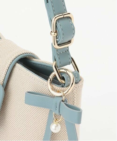 pom ponette junior / ポンポネット ジュニア ショルダーバッグ | キャンバスショルダー | 詳細2