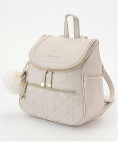 pom ponette junior / ポンポネット ジュニア リュック・バックパック | チャーム付きバケツ型リュック