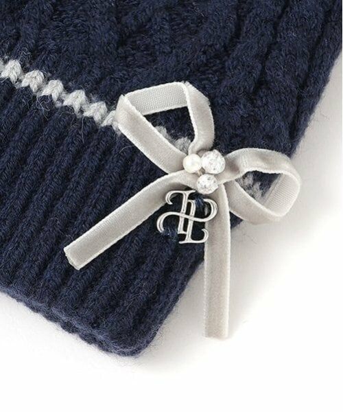 pom ponette junior / ポンポネット ジュニア 手袋 | ケーブル裏シャギー手袋 | 詳細1