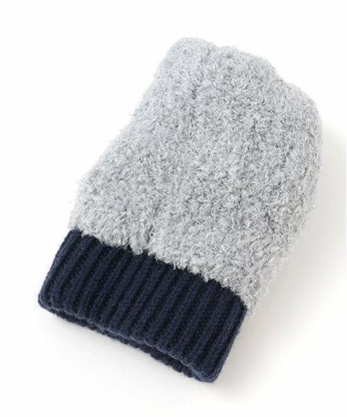 pom ponette junior / ポンポネット ジュニア 手袋 | ケーブル裏シャギー手袋 | 詳細3