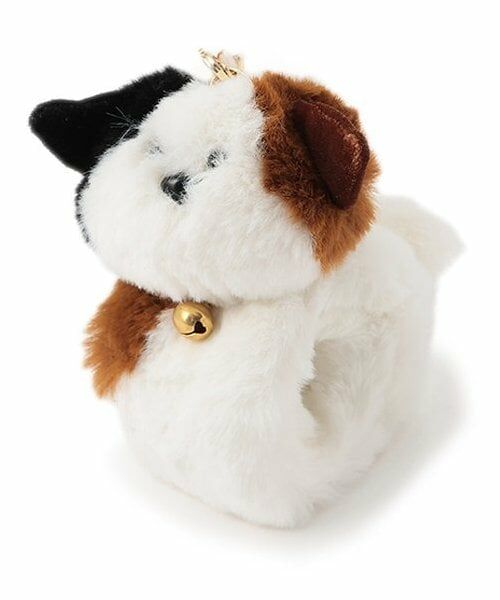 pom ponette junior / ポンポネット ジュニア チャーム | 三毛猫&柴犬チャーム（金茶）