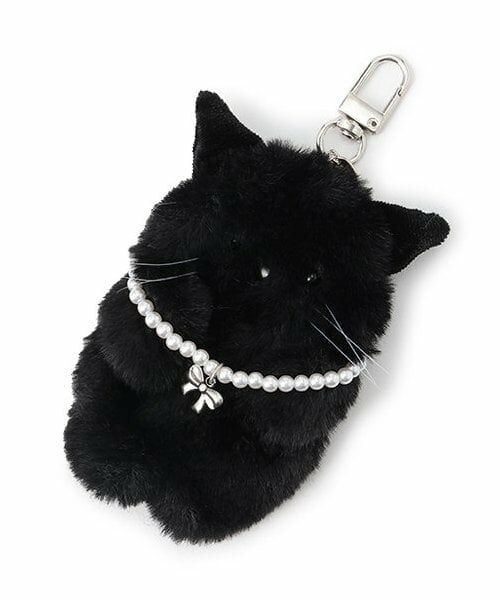 pom ponette junior / ポンポネット ジュニア チャーム | ぺらりんアニマルチャーム（黒）