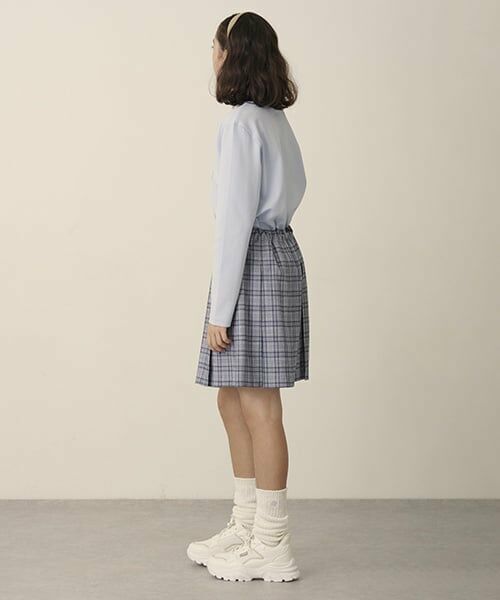 pom ponette junior / ポンポネット ジュニア ミニ・ひざ丈スカート | インパン付きビットパーツプリーツスカート | 詳細13
