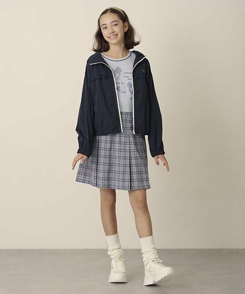 pom ponette junior / ポンポネット ジュニア ミニ・ひざ丈スカート | インパン付きビットパーツプリーツスカート | 詳細15