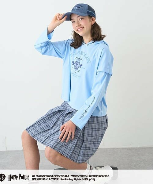 pom ponette junior / ポンポネット ジュニア ミニ・ひざ丈スカート | インパン付きビットパーツプリーツスカート | 詳細20