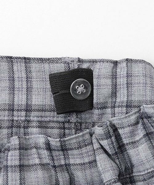 pom ponette junior / ポンポネット ジュニア ミニ・ひざ丈スカート | インパン付きビットパーツプリーツスカート | 詳細3