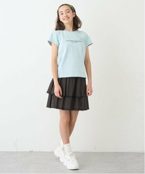 pom ponette junior / ポンポネット ジュニア ショート・ハーフ・半端丈パンツ | ティアードフリルスカパン | 詳細10