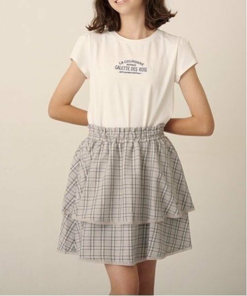 pom ponette junior / ポンポネット ジュニア ショート・ハーフ・半端丈パンツ | ティアードフリルスカパン | 詳細12