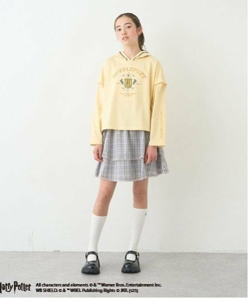 pom ponette junior / ポンポネット ジュニア ショート・ハーフ・半端丈パンツ | ティアードフリルスカパン | 詳細16