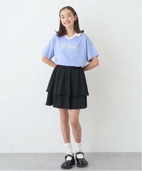 pom ponette junior / ポンポネット ジュニア ショート・ハーフ・半端丈パンツ | ティアードフリルスカパン | 詳細22