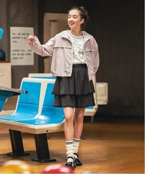 pom ponette junior / ポンポネット ジュニア ショート・ハーフ・半端丈パンツ | ティアードフリルスカパン | 詳細5