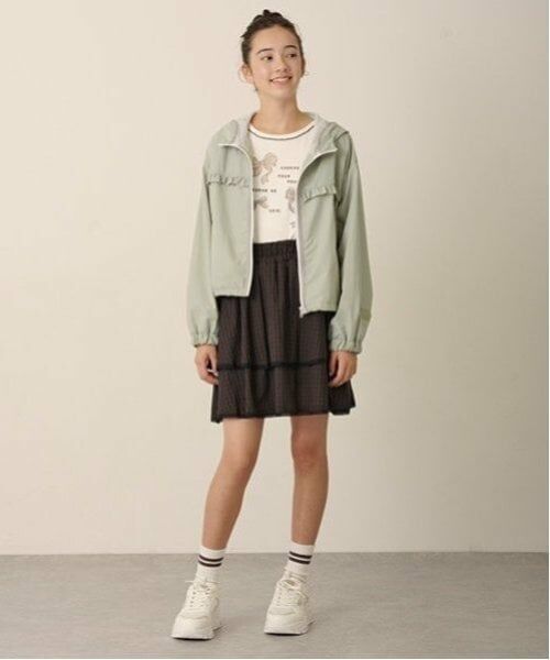 pom ponette junior / ポンポネット ジュニア ショート・ハーフ・半端丈パンツ | ティアードフリルスカパン | 詳細9